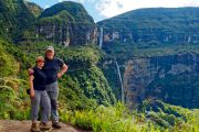 Point de vue sur la cascade de Gocta - Pérou
