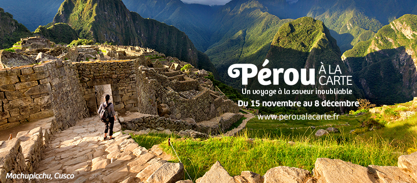 Bannière Pérou à la carte